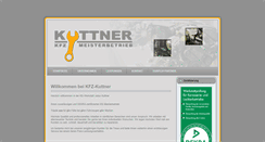Desktop Screenshot of kfz-kuttner.de