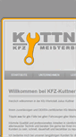 Mobile Screenshot of kfz-kuttner.de